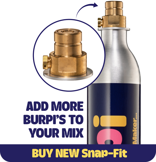Order More Burpi's - Snap-fit